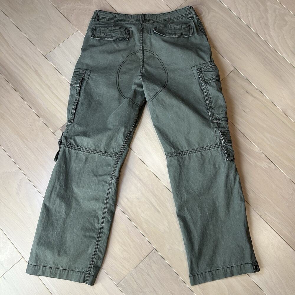 Old Navy Surplus Co. Cargo Twill Baggy Pants In Green Men’s 36x30 - Picture 4 of 7
